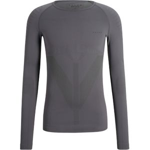 FALKE heren lange mouw shirt Warm, thermoshirt, grijs (concrete)