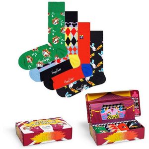 Happy Socks Circus Socks Gift Set (4-pack), unisex sokken in cadeauverpakking
