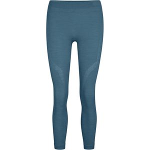 FALKE dames tights Wool-Tech, thermobroek, blauw (capitain)