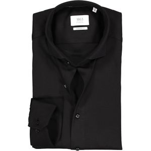 ETERNA modern fit overhemd, jersey heren overhemd, zwart 48