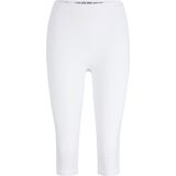 FALKE dames 3/4 tights Warm, thermobroek, wit (white) -  Maat: S