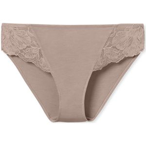 SCHIESSER Modal&Lace slip (1-pack), dames slip kant beige