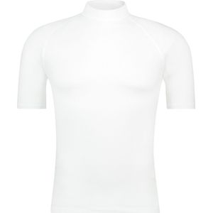 RJ Bodywear Thermo thermoshirt (1-pack), heren thermoshirt met opstaande boord, wit -  Maat: XXL