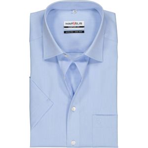MARVELIS comfort fit overhemd, korte mouw, licht blauw 44