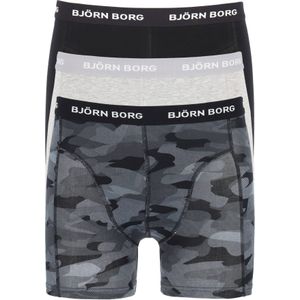 Boxershort Björn Borg Men Essential Shorts Sammy BB Shadeline Black Beauty 