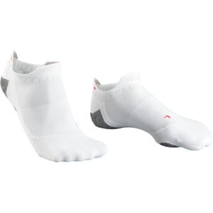 FALKE RU5 Race Invisible heren running kousenvoetjes, wit (white-mix)