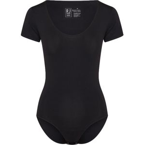 RJ Bodywear Pure Color dames body (1-pack), zwart