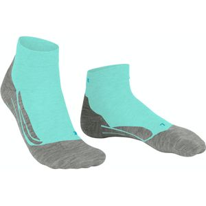 FALKE GO2 Short dames golf sokken, blauw (fiji) -  Maat: 41-42
