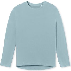 SCHIESSER Mix+Relax T-shirt, dames shirt lange mouw bluebird
