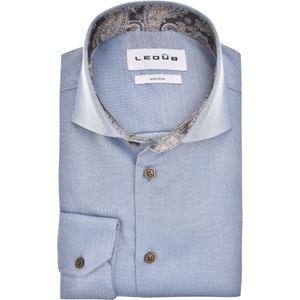 Ledub - Modern Fit - Overhemd - Blauw