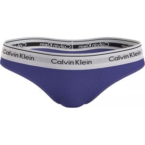 Calvin Klein dames thong (1-pack), string, blauw -  Maat: M