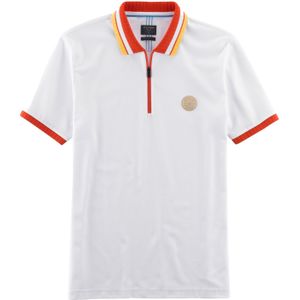 OLYMP Casual modern fit polo, wit