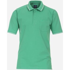 Redmond regular fit heren polo, pique, groen
