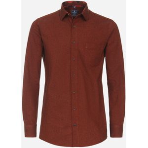 3 voor 99 | Redmond comfort fit overhemd, popeline, rood