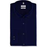Overhemden - Donkerblauw - 100% Katoen - X-Slim Kentkraag