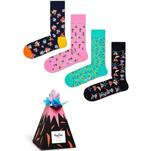 Happy Socks Happy Socks Volcano Gift Box (4-pack), unisex sokken, unisex sokken