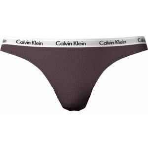 Calvin Klein dames thong (1-pack), string, paars -  Maat: L