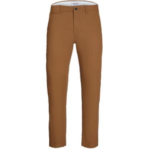 JACK & JONES Marco Fred regular fit, heren 5-pocket, okergeel