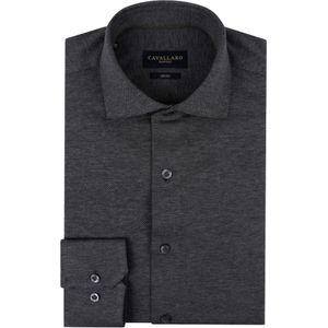 Cavallaro Napoli Briziano slim fit overhemd, tricot, groen