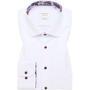 ETERNA - Modern Fit - Overhemd - Wit - Twill