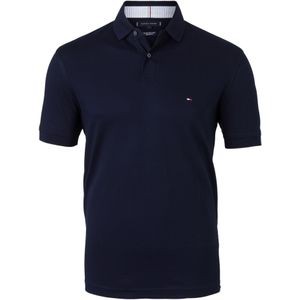 Tommy Hilfiger 1985 regular fit polo, donkerblauw, Desert Sky