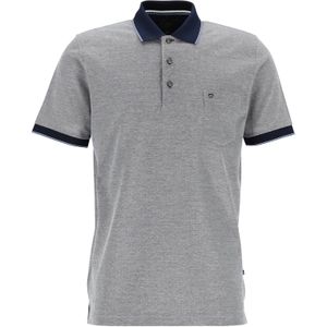 OLYMP Polo Casual, modern fit polo, marine blauw -  Maat: L