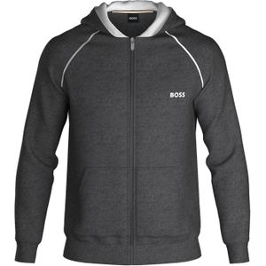 BOSS Mix&Match Jacket, heren lounge vest, donkergijs