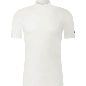 RJ Bodywear Thermo thermoshirt (1-pack), heren thermoshirt met opstaande boord, wolwit -  Maat: XXL