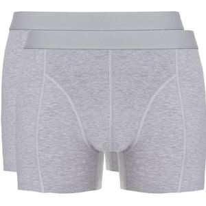Ten Cate - Basics - Boxershort - Grijs Melange - Normale Lengte