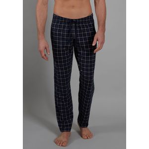Ceceba heren pyjama- of loungebroek, donkerblauw dessin -  Maat: 7XL