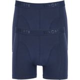 TEN CATE Basics men shorts (2-pack), heren boxers normale lengte, blauw -  Maat: XXL