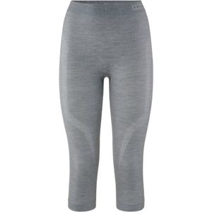 FALKE dames 3/4 tights Wool-Tech, thermobroek, grijs (grey-heather)