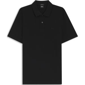 BOSS Pallas regular fit polo, pique, zwart