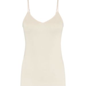 TEN CATE Secrets women spaghetti top v-neck (1-pack), dames singlet, zachtroze