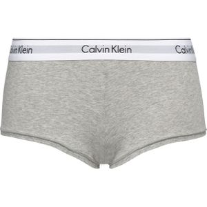 Calvin Klein dames Modern Cotton hipster slip, boyshort, grijs -  Maat: XL