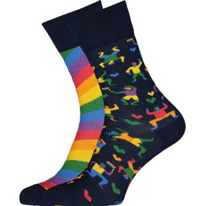 Many Mornings sokken, Over The Rainbow - Unisex - Maat: 43-46