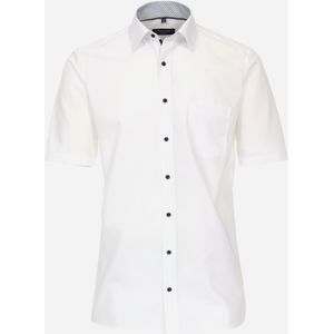 CASA MODA comfort fit overhemd, korte mouw, popeline, wit 54