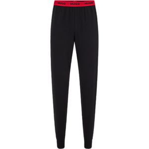 HUGO Linked Pants, heren pyjama- of loungebroek, zwart