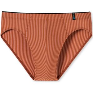 SCHIESSER Long Life Soft slip (1-pack), heren supermini whisky gestreept