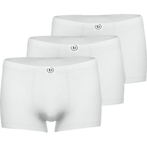 BUGATTI heren boxer normale lengte met gulp (1-pack), wit -  Maat: XXL