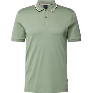 BOSS Penrose slim fit polo, jersey, lichtgroen