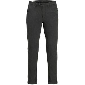 JACK & JONES JEANS INTELLIGENCE Gemêleerde Slim Fit Pantalon JJIMARCO JJCONNOR Dark Grey