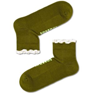 Happy Socks Befriend A Shroom 1/4 Crew Sock, unisex sokken - Unisex - Maat: 41-46