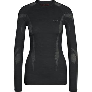 FALKE dames lange mouw shirt Wool-Tech, thermoshirt, zwart (black) -  Maat: XL