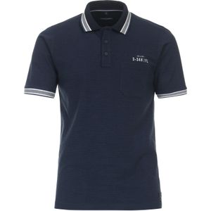 CASA MODA comfort fit heren polo, blauw