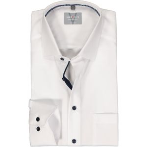 MARVELIS comfort fit overhemd, structuur, wit