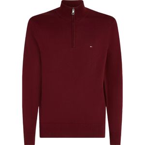 Tommy Hilfiger heren schipperstrui Katoenen, donkerrood -  Maat: 3XL