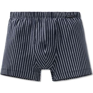 SCHIESSER Selected! Premium boxer (1-pack), heren short donkerblauw gestreept