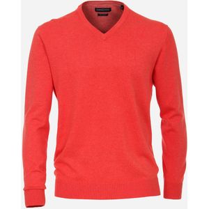 CASA MODA comfort fit trui, rood -  Maat: 5XL