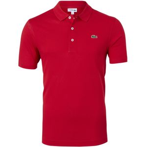 Lacoste Sport polo regular fit stretch, rood -  Maat: 3XL